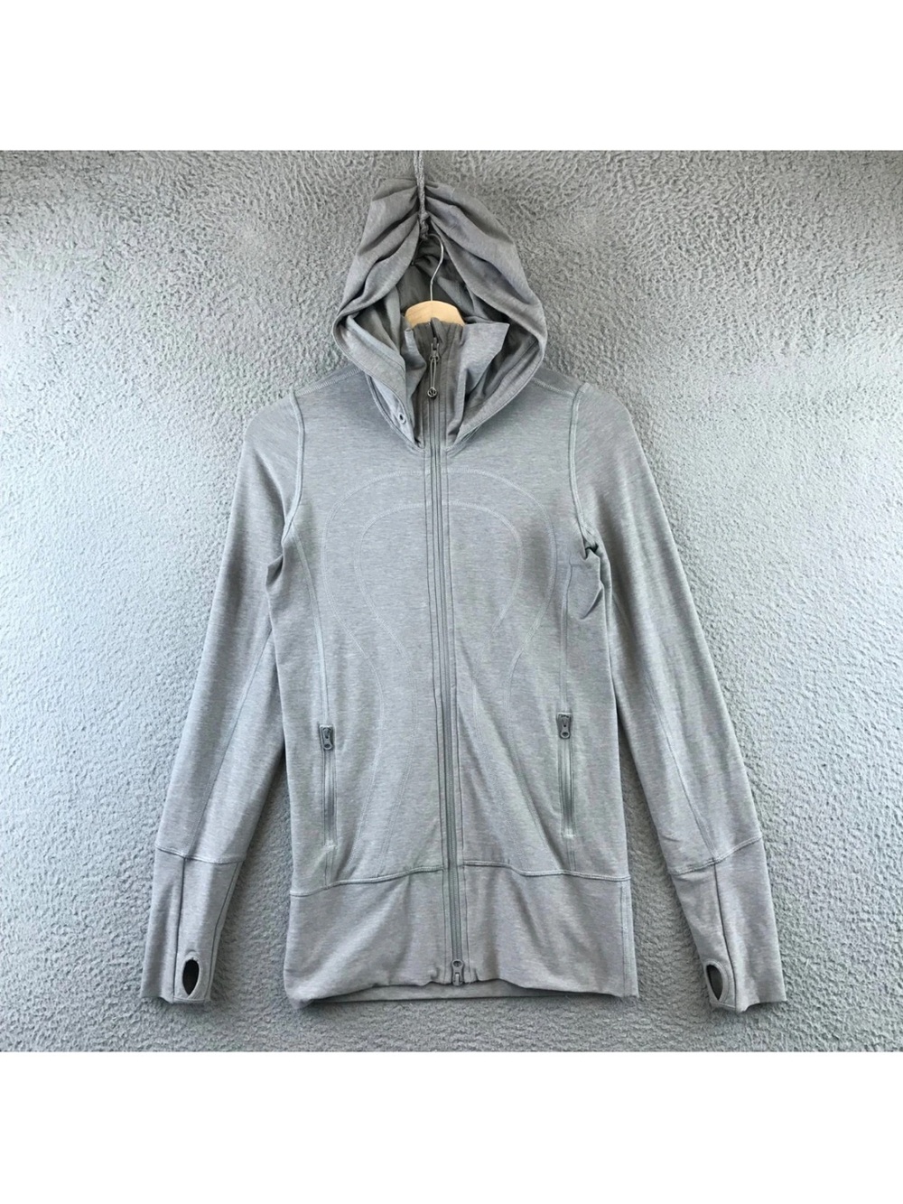 Lululemon Women's Gray Hooded Jacket